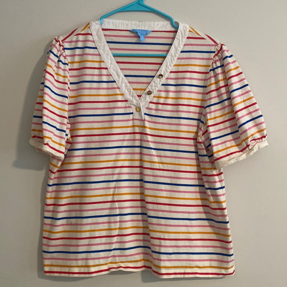 Draper James stripe top